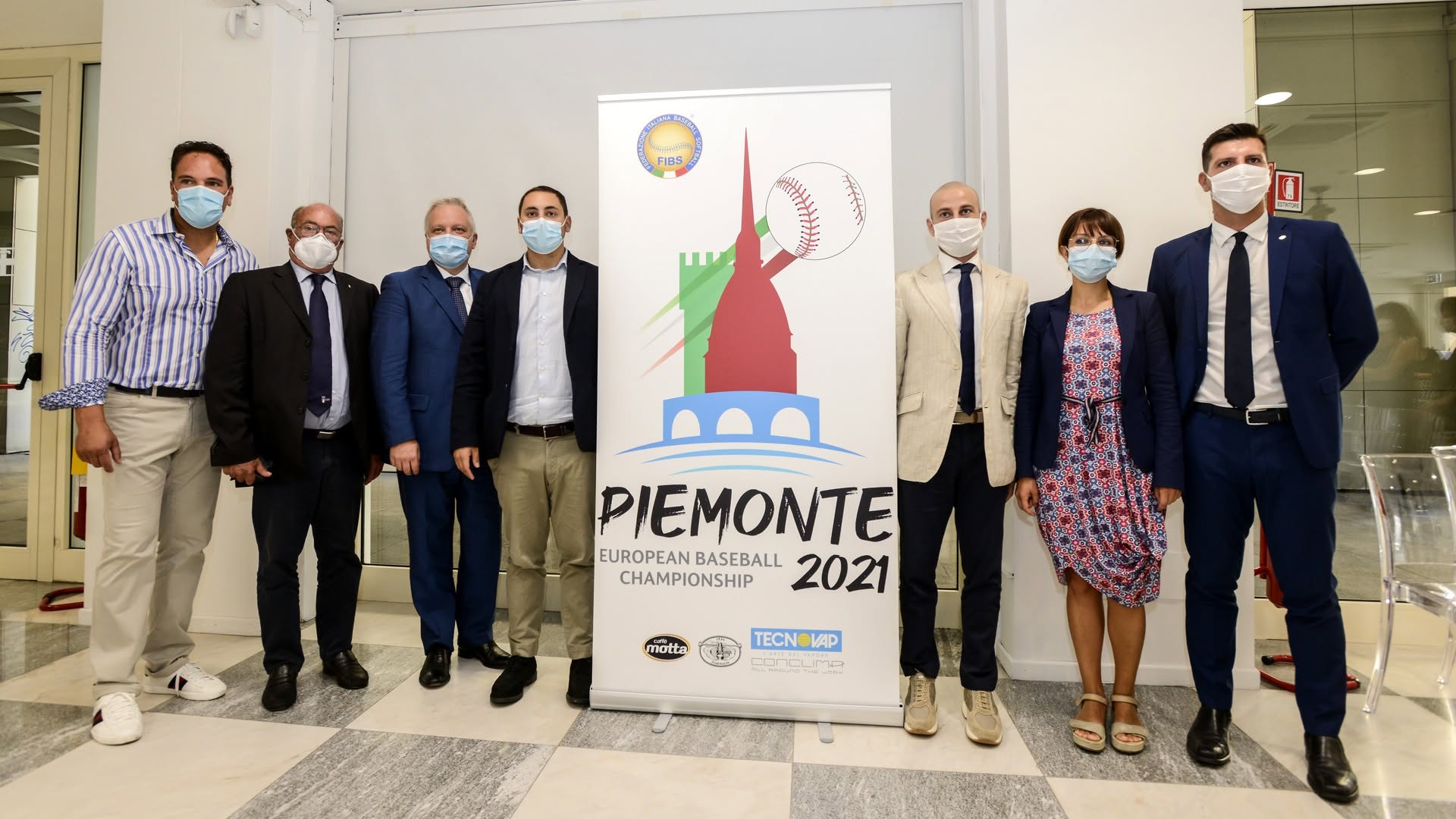 Institutional presentation for Piemonte European Baseball Championship 2021