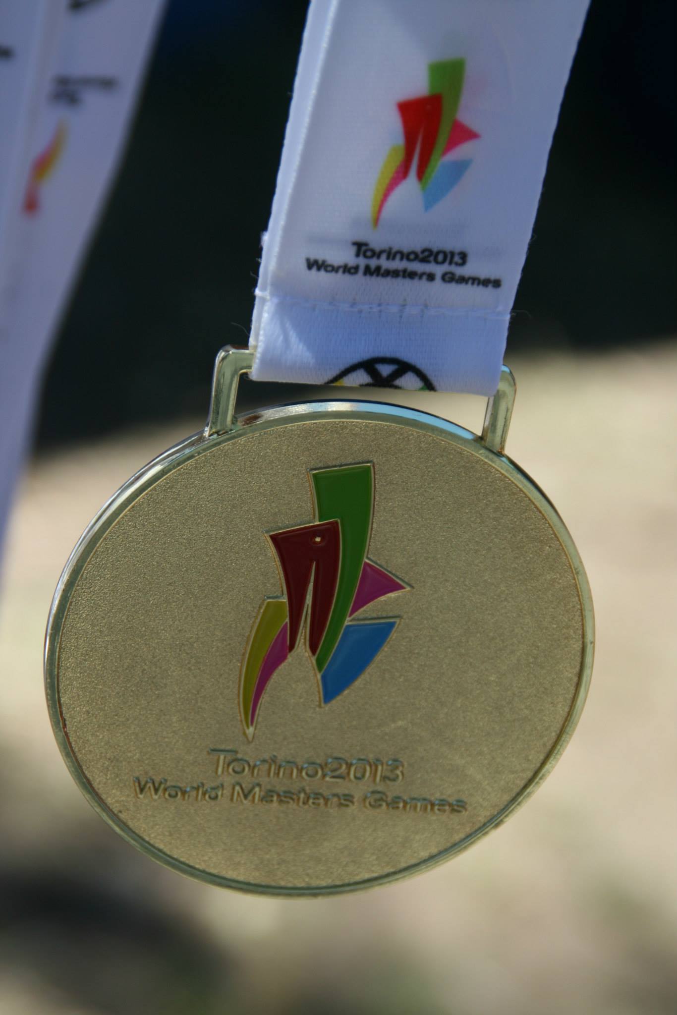 IMGA World Masters Games Torino 2013 gold medal
